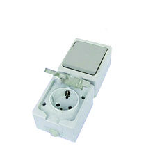 "Вуокса" IP54  - цвет серый TDM